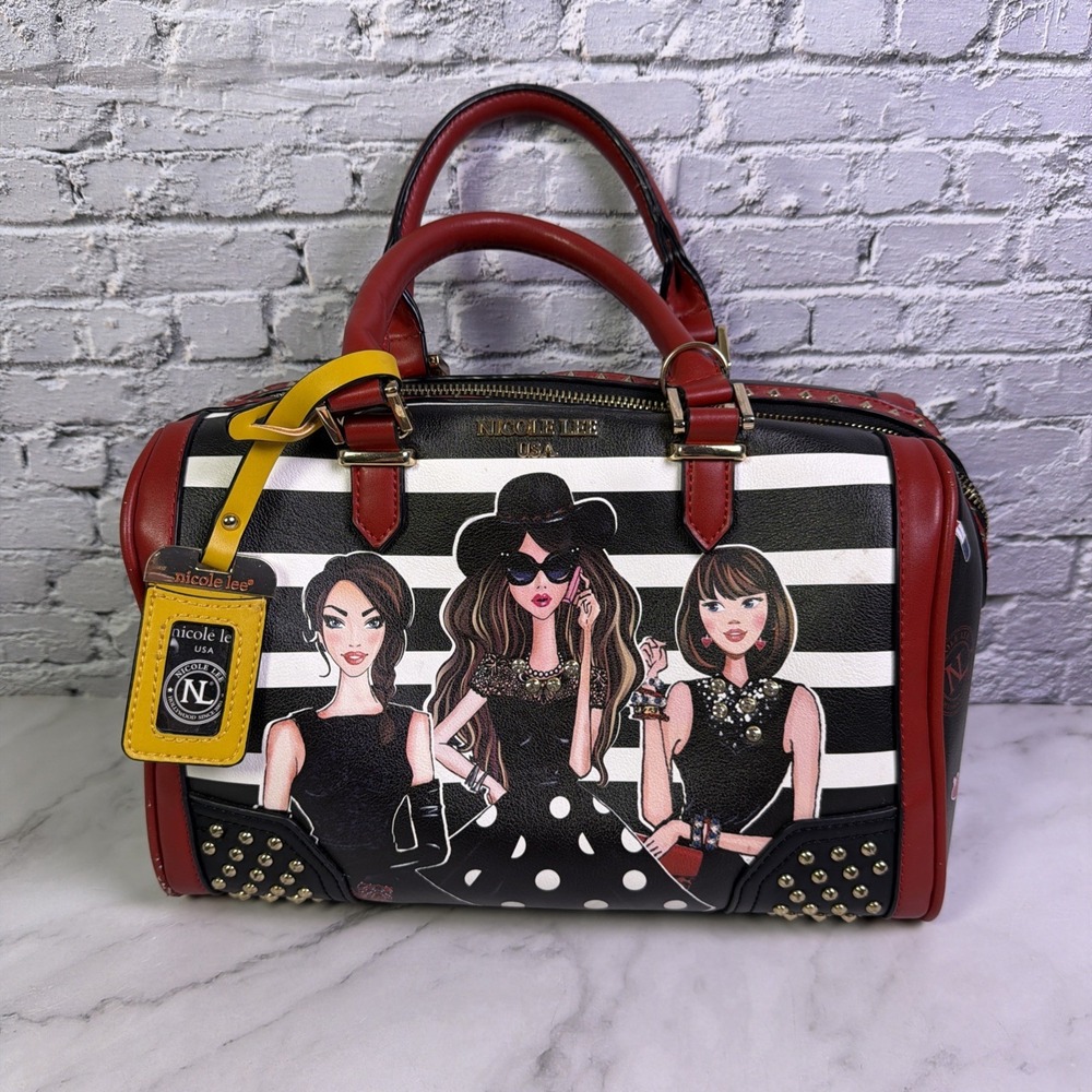 Nicole Lee USA‎ - Eva Boston Bag Top Handle Satchel - Excellent ❤️